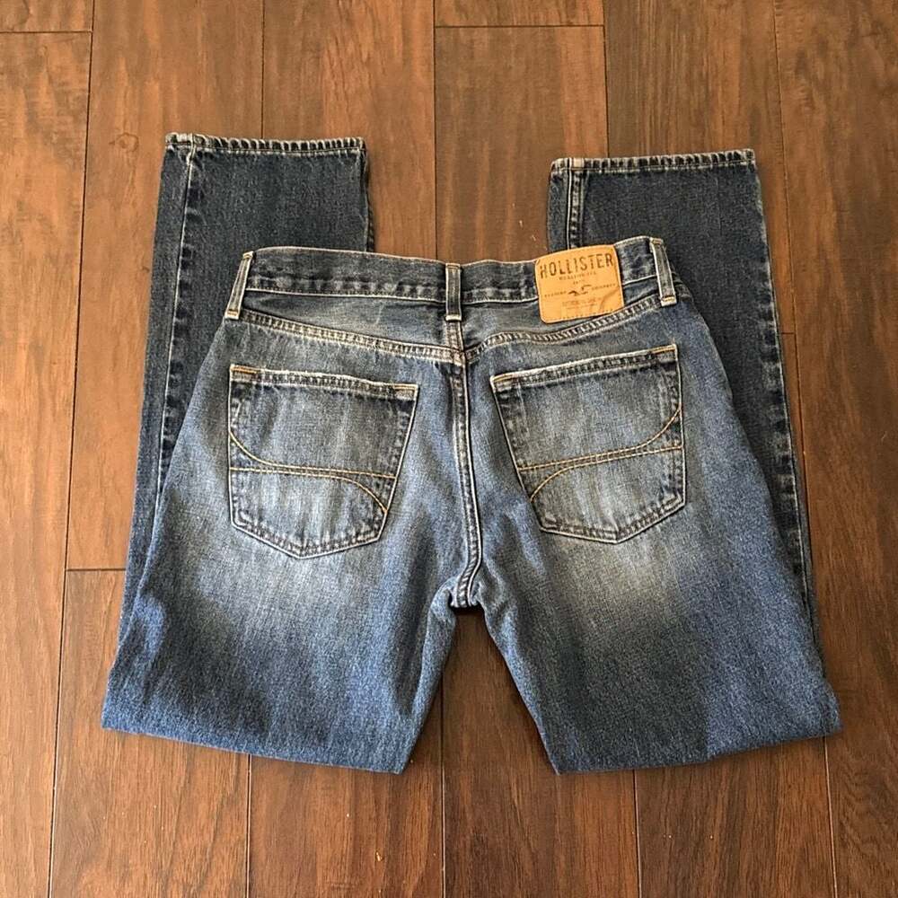 Hollister Pacific Merchants Button Fly Denim Jeans, Size 31x30